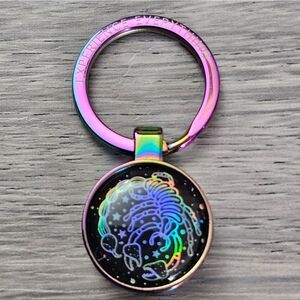 ZOX "SCORPIO" #81 HOROSCOPE iridescent ZOXLOX KEYCHAIN limited release